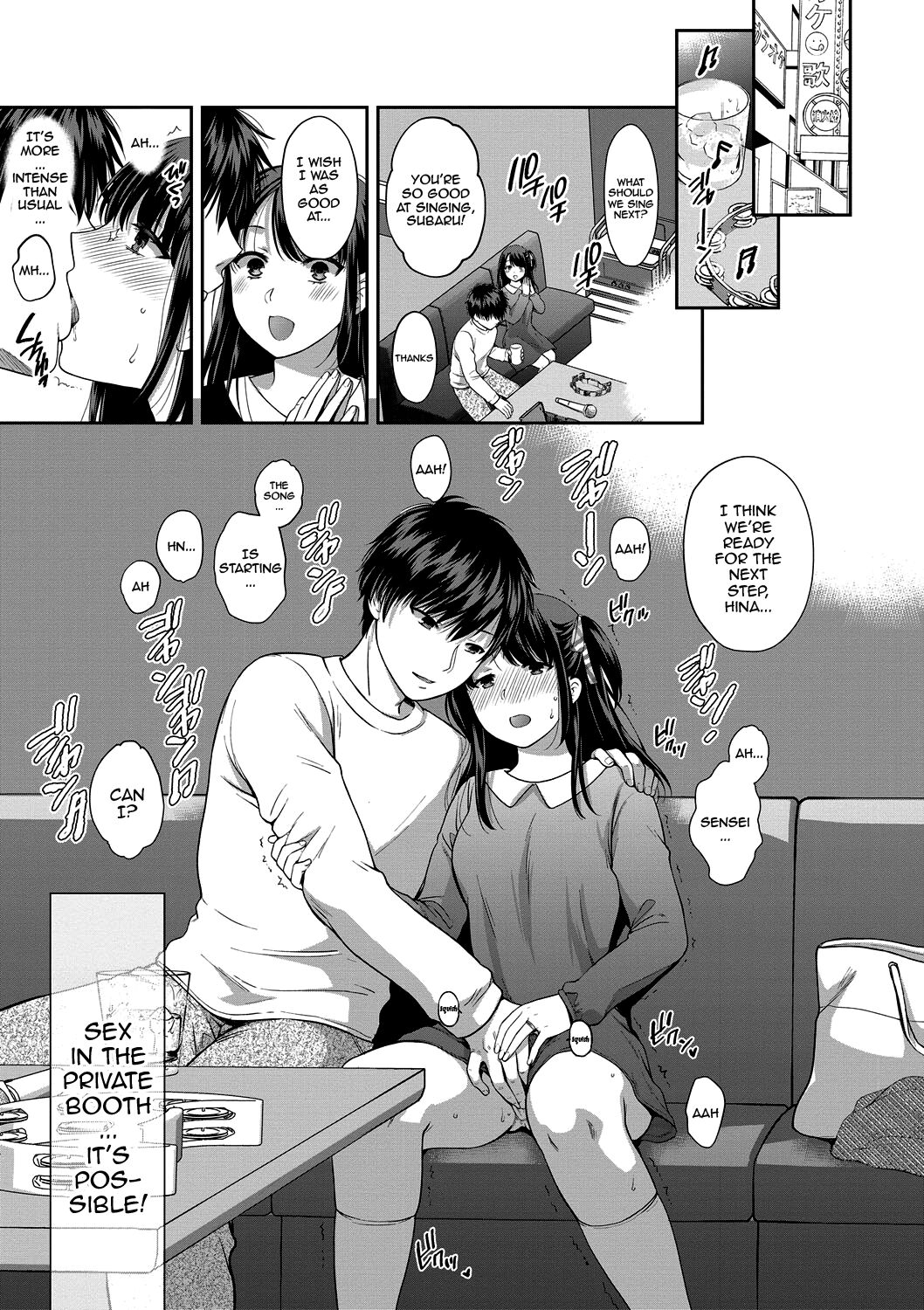 [Harusawa] Nisemono Kazoku - Gifu ni Ochite Iku Musume | Daughter Falling Into Stepfather Ch.1-4 [English] {Doujins.com} [Digital] 93