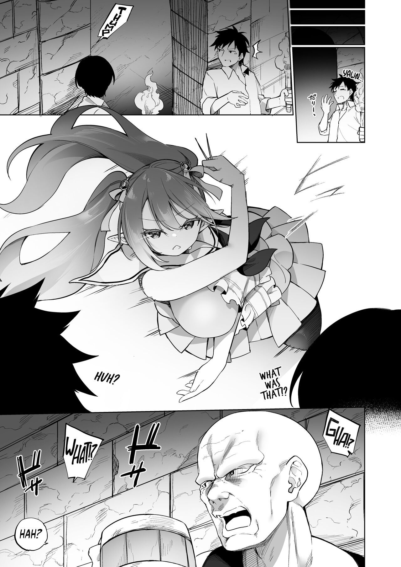 Mesugaki Elf ni Natta Don 2 Elf-ka no Kusuri part 3 | A Bandit Chief Who Turned Into a Bratty Elf Girl 2 Elvification Drug part 3 - Page 19