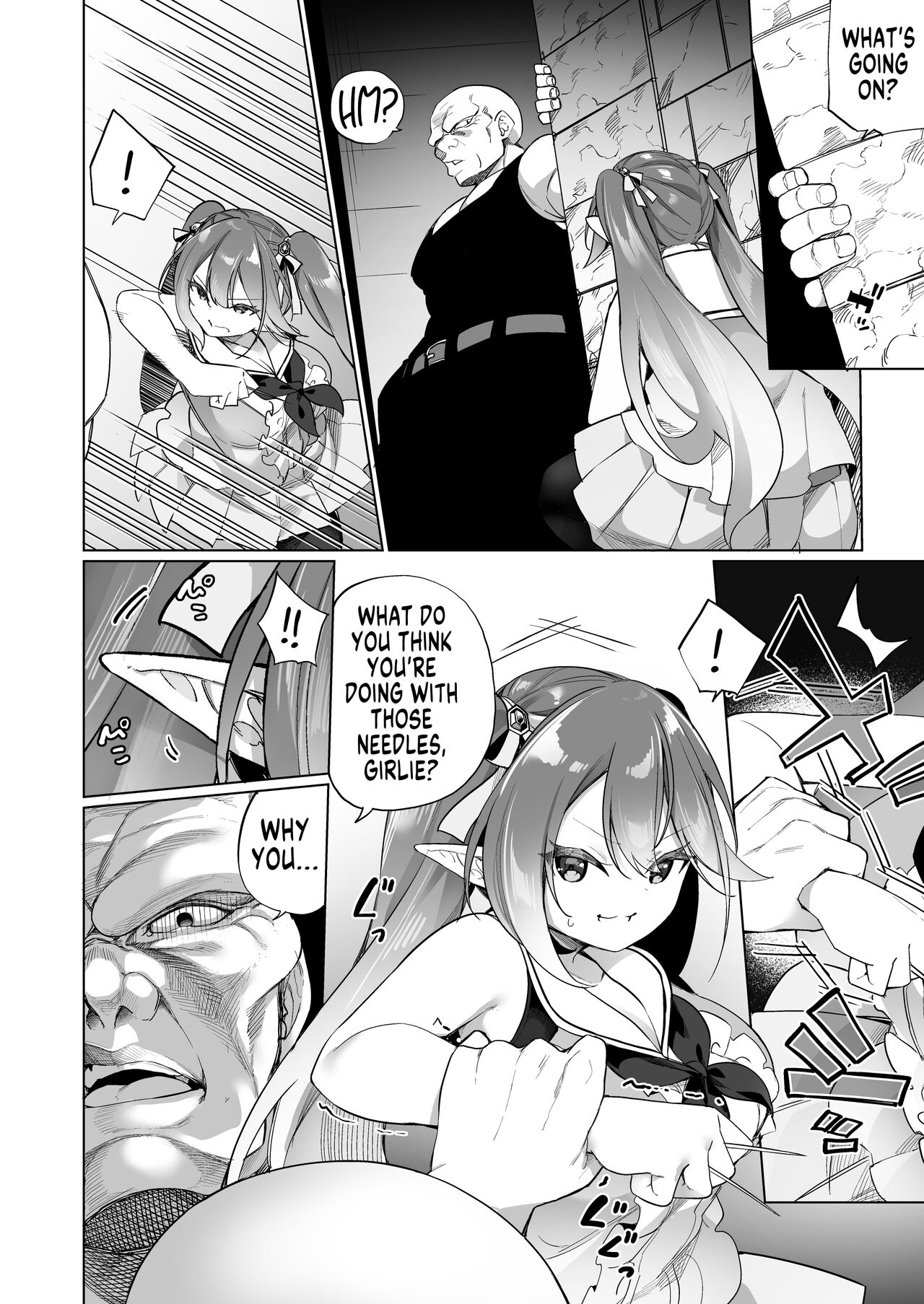 Mesugaki Elf ni Natta Don 2 Elf-ka no Kusuri part 3 | A Bandit Chief Who Turned Into a Bratty Elf Girl 2 Elvification Drug part 3 - Page 20