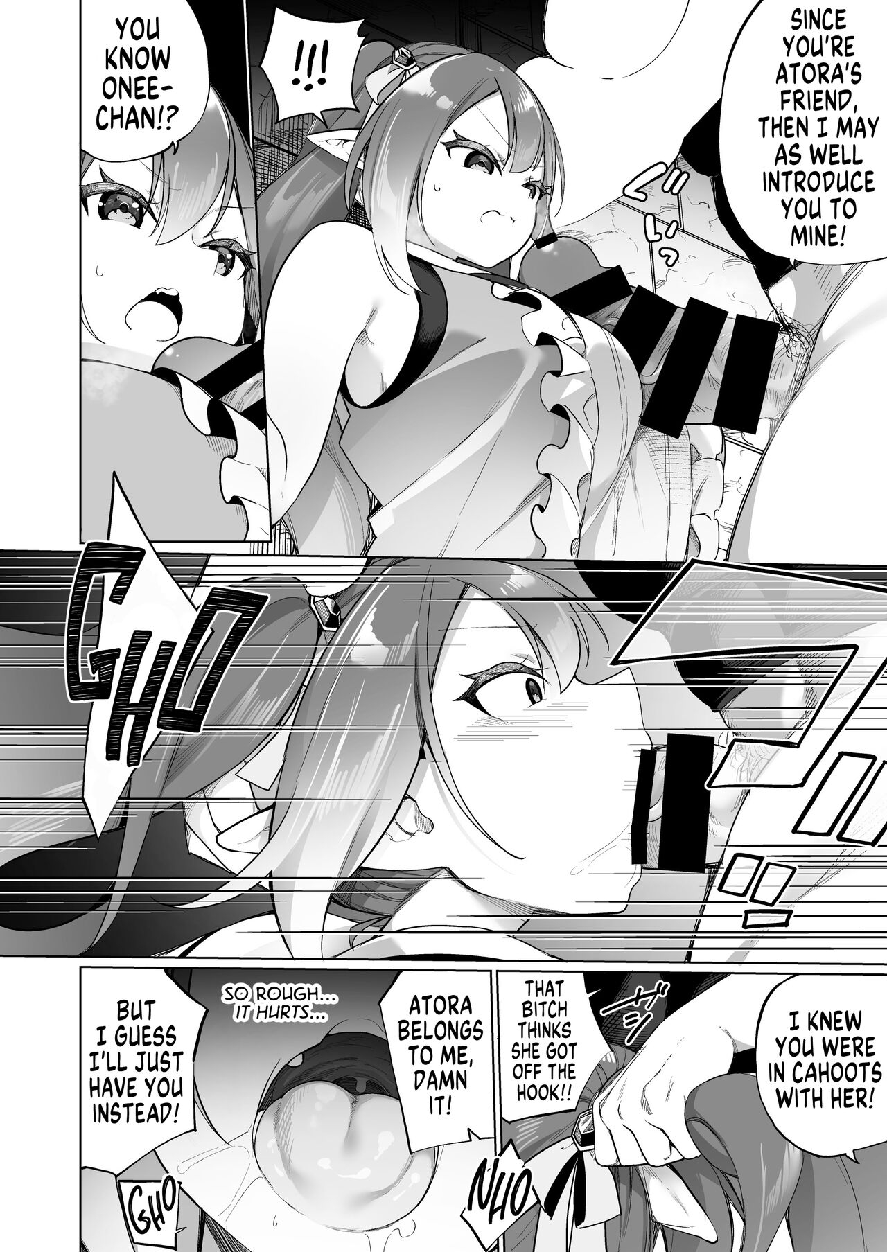 Mesugaki Elf ni Natta Don 2 Elf-ka no Kusuri part 3 | A Bandit Chief Who Turned Into a Bratty Elf Girl 2 Elvification Drug part 3 - Page 22