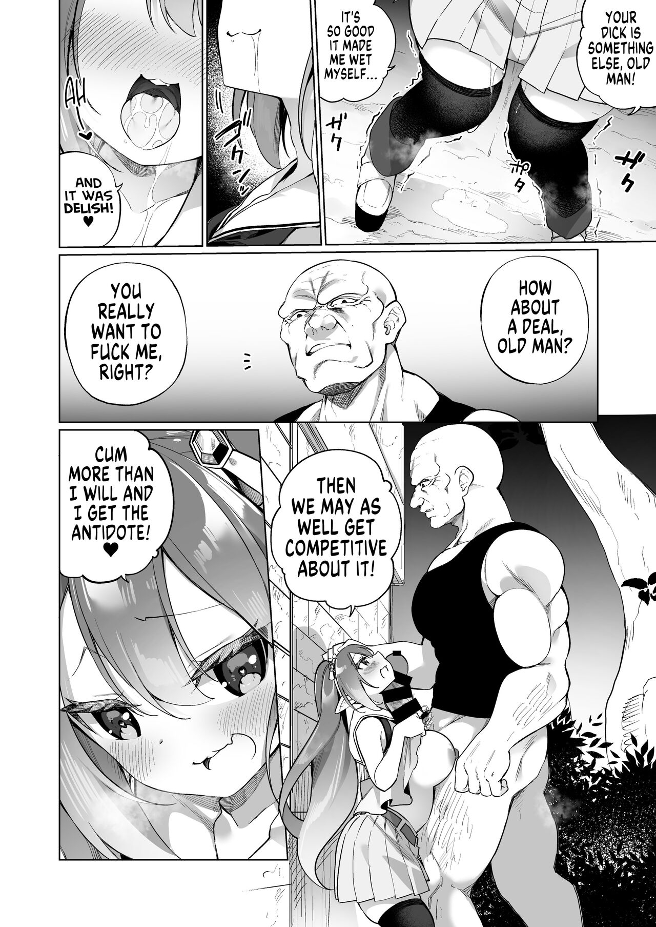 Mesugaki Elf ni Natta Don 2 Elf-ka no Kusuri part 3 | A Bandit Chief Who Turned Into a Bratty Elf Girl 2 Elvification Drug part 3 - Page 24
