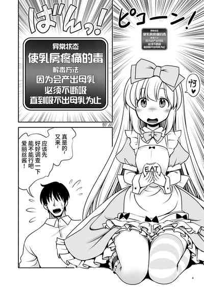 Ecchi na Gedoku ni Hamacchatte Jibun kara Doku o Ukeru Komatta Alice | 沉浸在H的解毒过程让自己中毒的令人困扰的爱丽丝 4