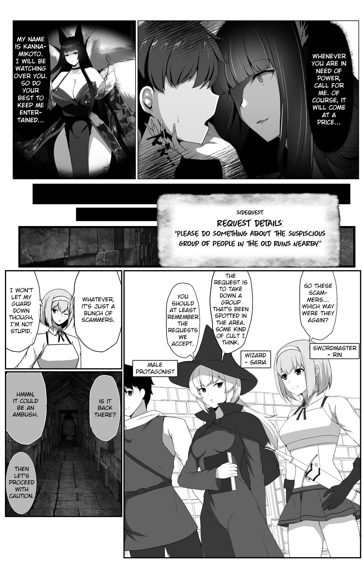 [Mousou Caution (Daiaru)] Kyou Chara Buzama Haiboku -Denshou no Youko, Kanna Mikoto- | The Disgraceful Defeat of a Villain -Legendary Fox Spirit Kannamikoto- [English] 10