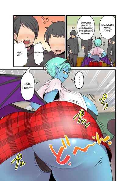 Aohada Inma to Kiseichuu / Blue skinned succubus and parasitic insect 10