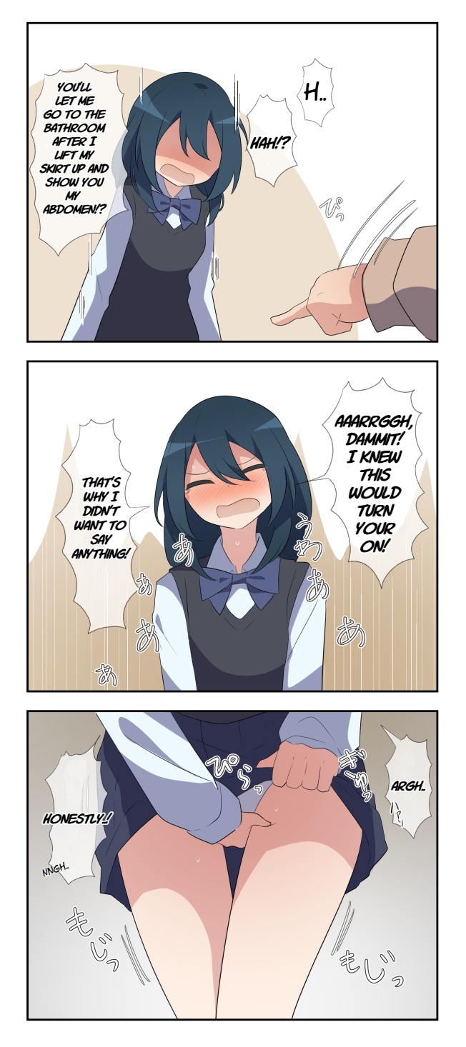 Desperate Girl wets herself due to being teased by her pee-loving boyfriend - Page 14