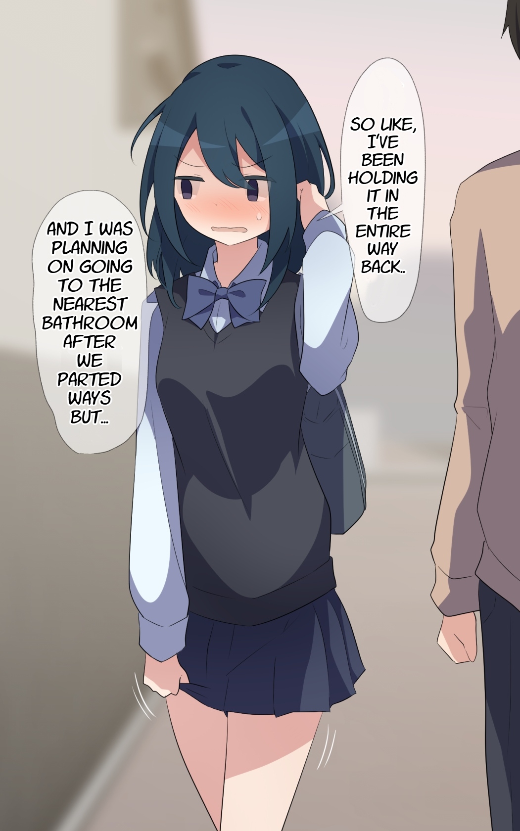 Desperate Girl wets herself due to being teased by her pee-loving boyfriend - Page 5