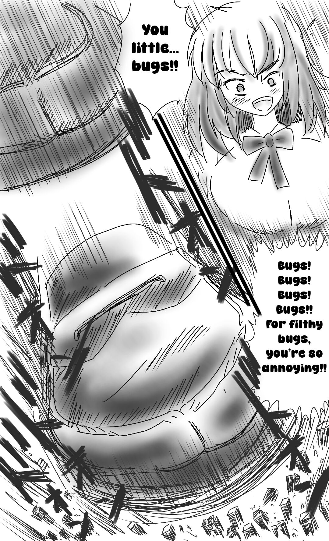 The super-giant high school girl appears again - Page 14