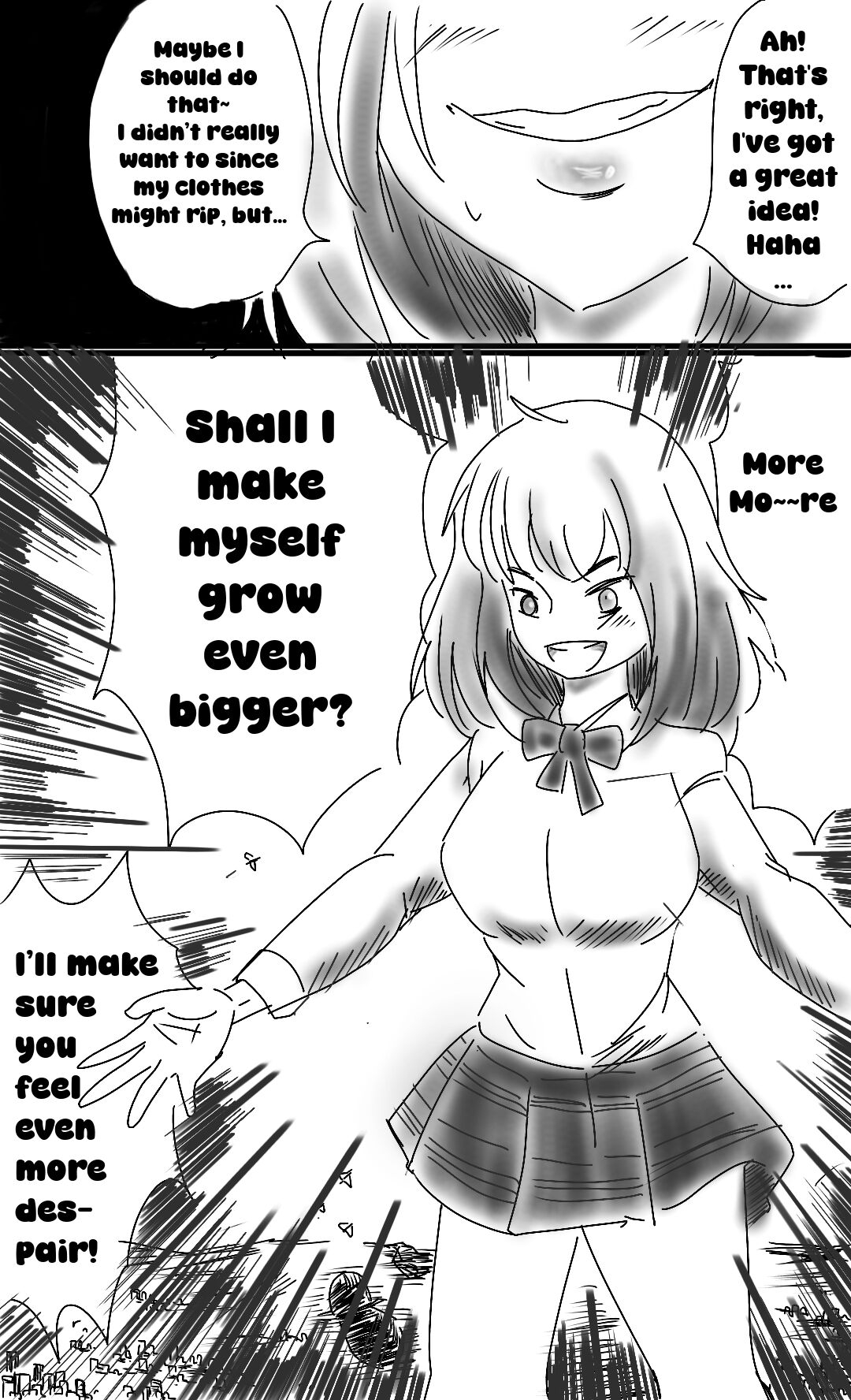 The super-giant high school girl appears again - Page 16