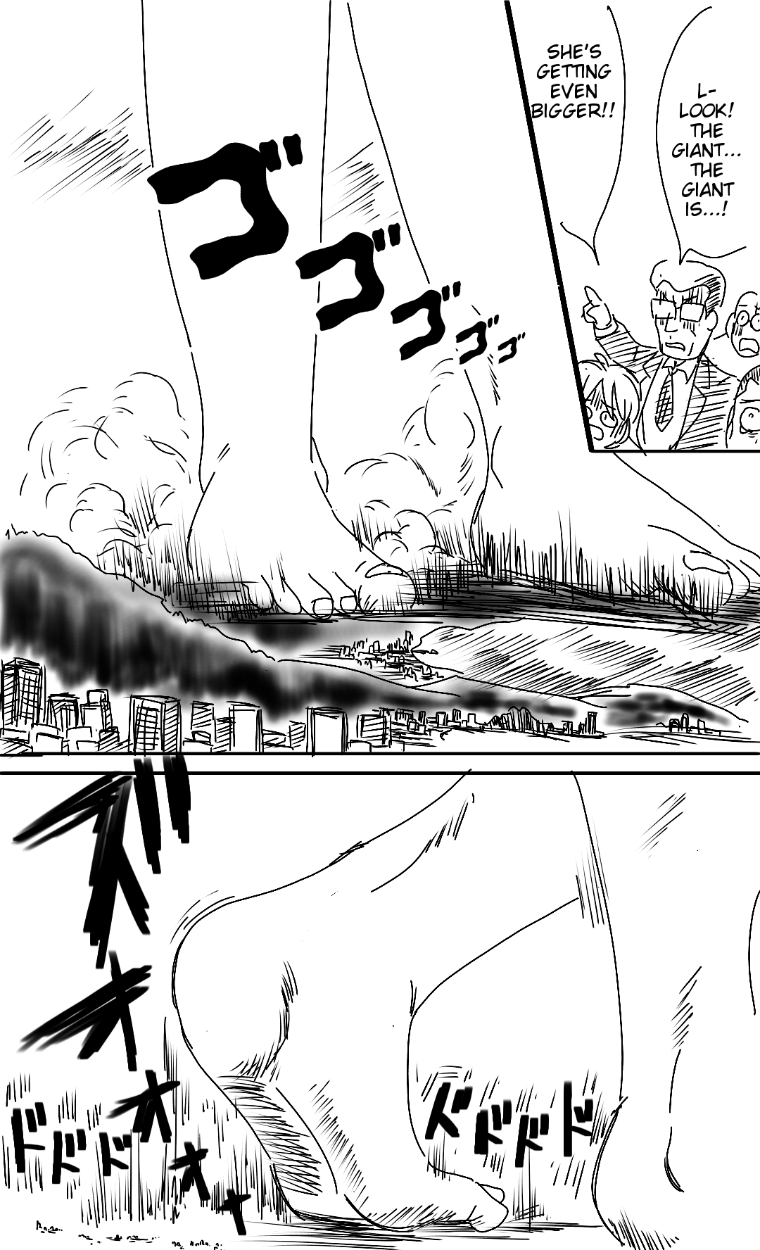 The super-giant high school girl appears again - Page 19