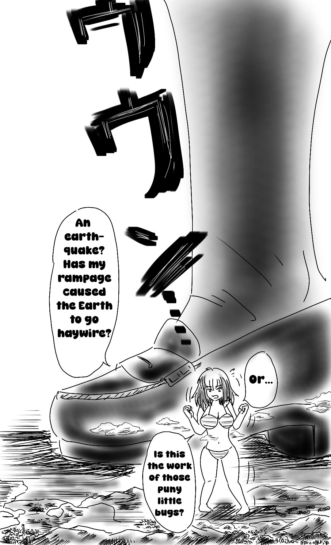 The super-giant high school girl appears again - Page 28