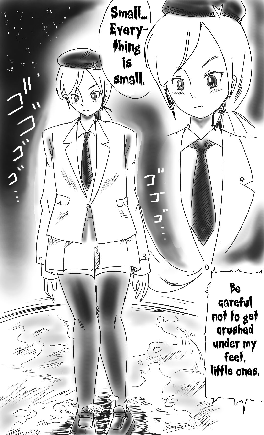 The super-giant high school girl appears again - Page 31