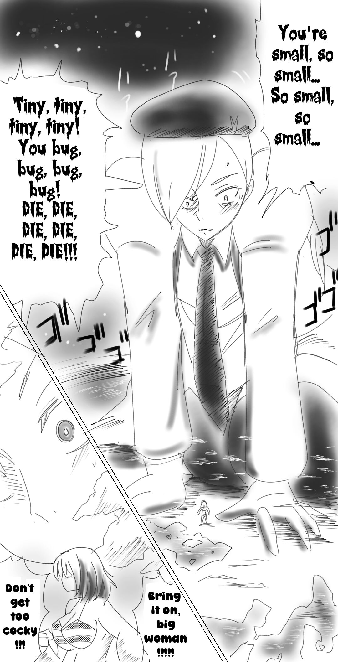 The super-giant high school girl appears again - Page 37