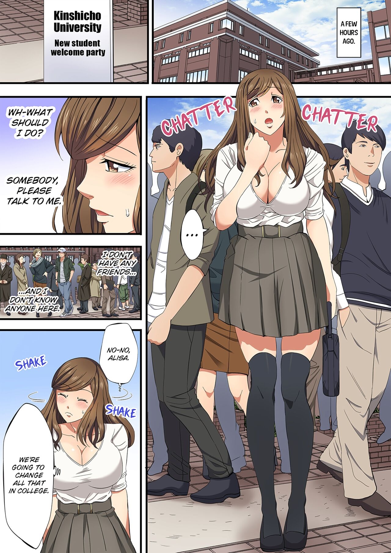 Drunken Sex at the Club Welcoming Party! Volume 1 - Page 4