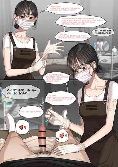 K GIRL Series - At The Waxing Shop 1