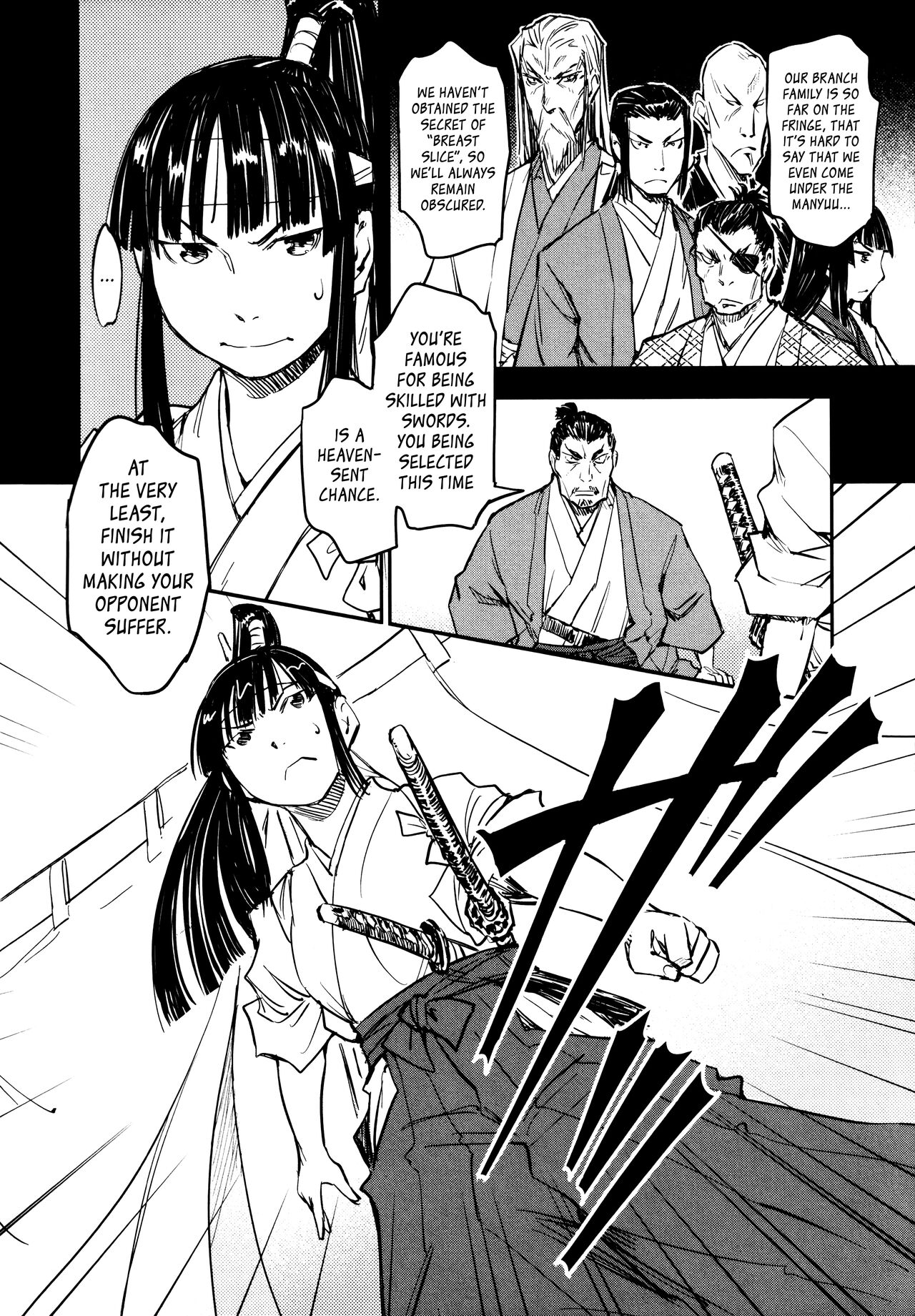 Manyuu Hikenchou Ch.13-16 - Page 35
