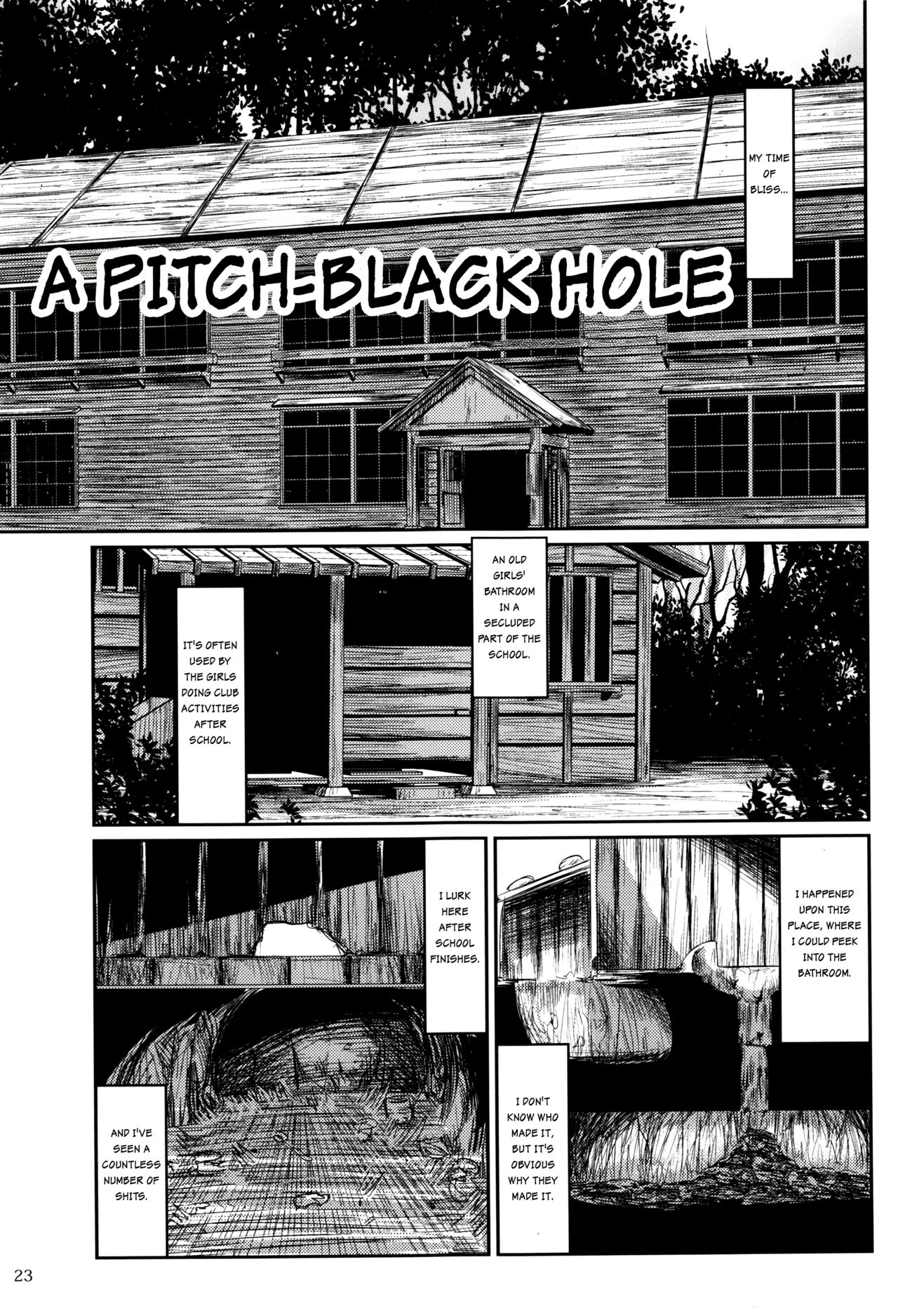 A Pitch-Black Hole 2