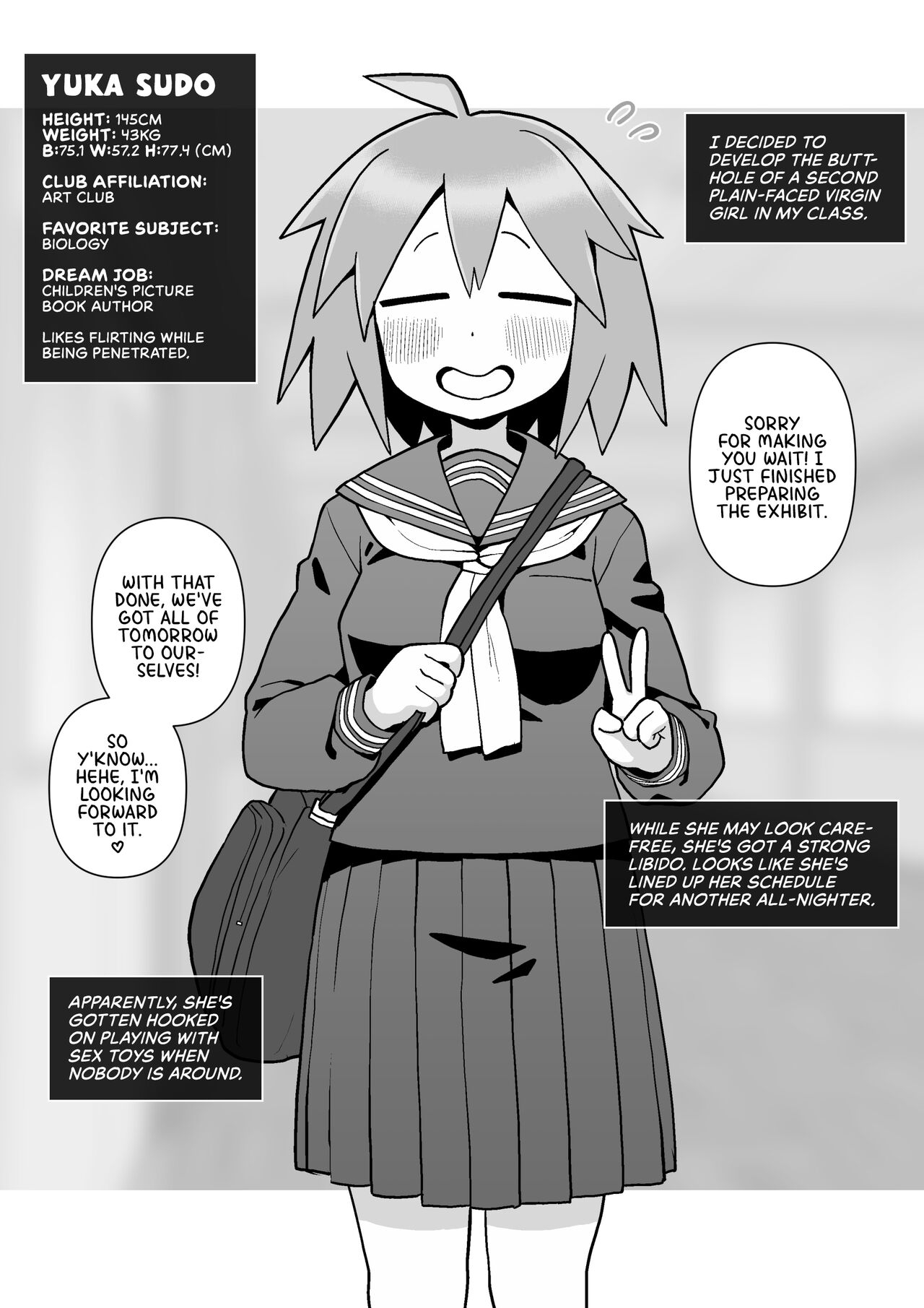 Mobfaced virgin classmates - Page 8