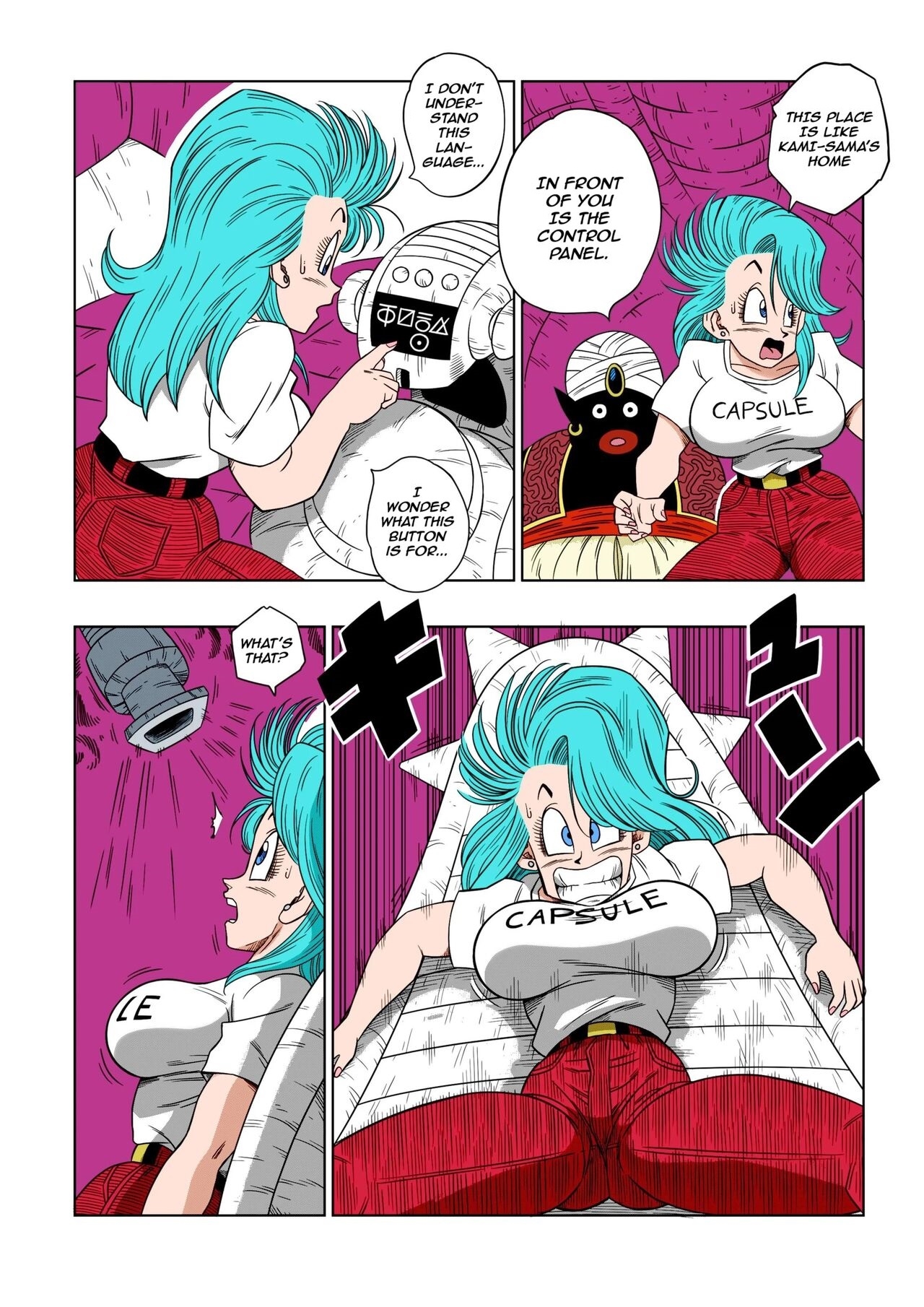 Dagon Ball - Bulma & Mr. Popo 4