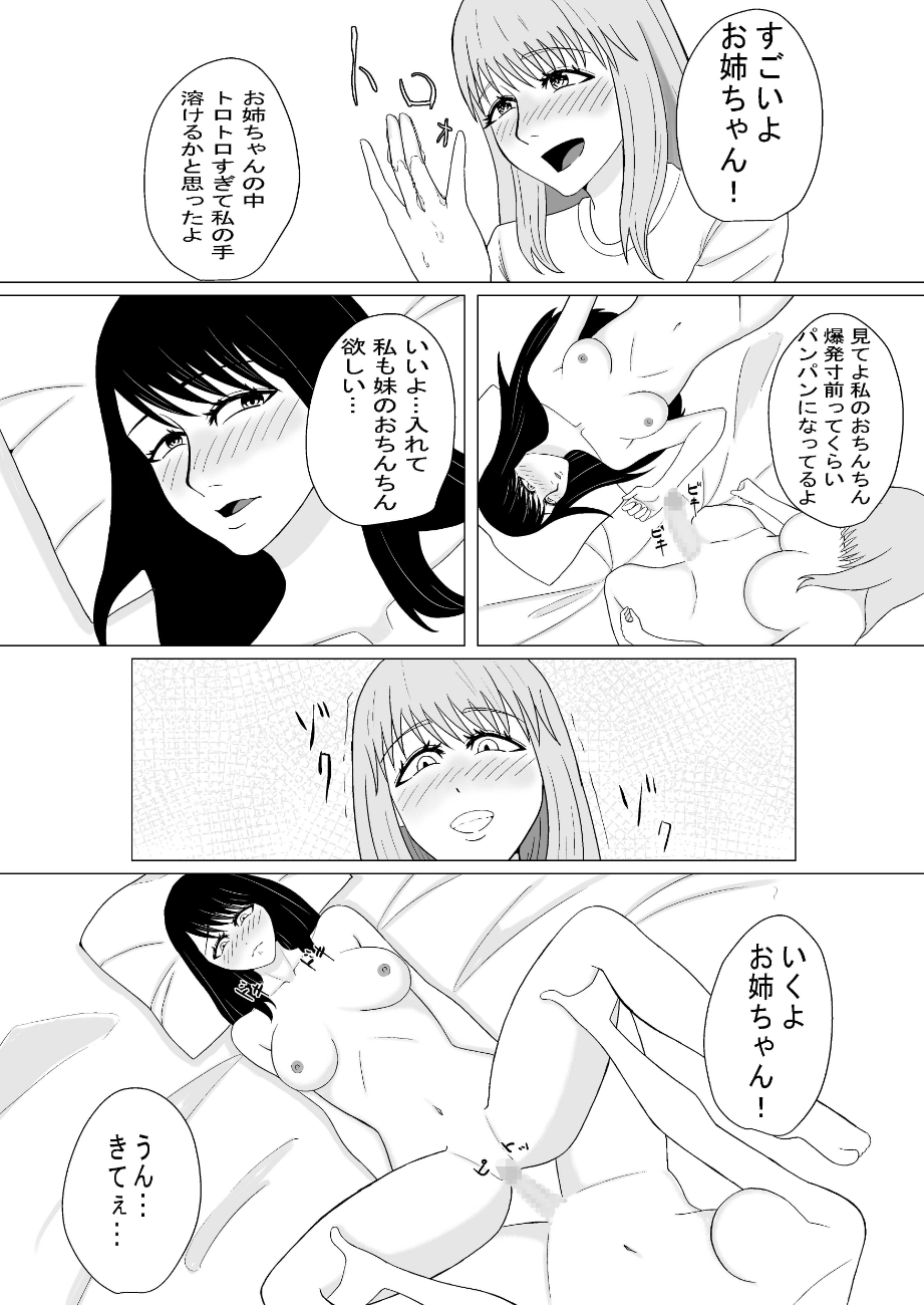 おちんちんの生えた妹と始まる話 13