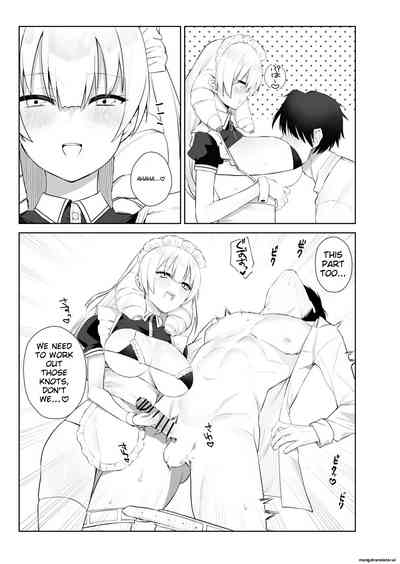 Manneri o Osoreru Bakunyuu Ojou-sama ni Cosplay Ecchi Goban Shoubu o Idomareru Hanashi 10