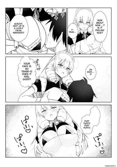 Manneri o Osoreru Bakunyuu Ojou-sama ni Cosplay Ecchi Goban Shoubu o Idomareru Hanashi 9