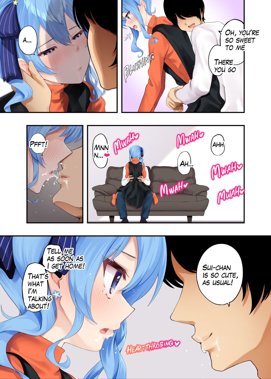 SuiA book about sweet cohabitation and lovey-dovey lovemaking with Suisei - Page 4
