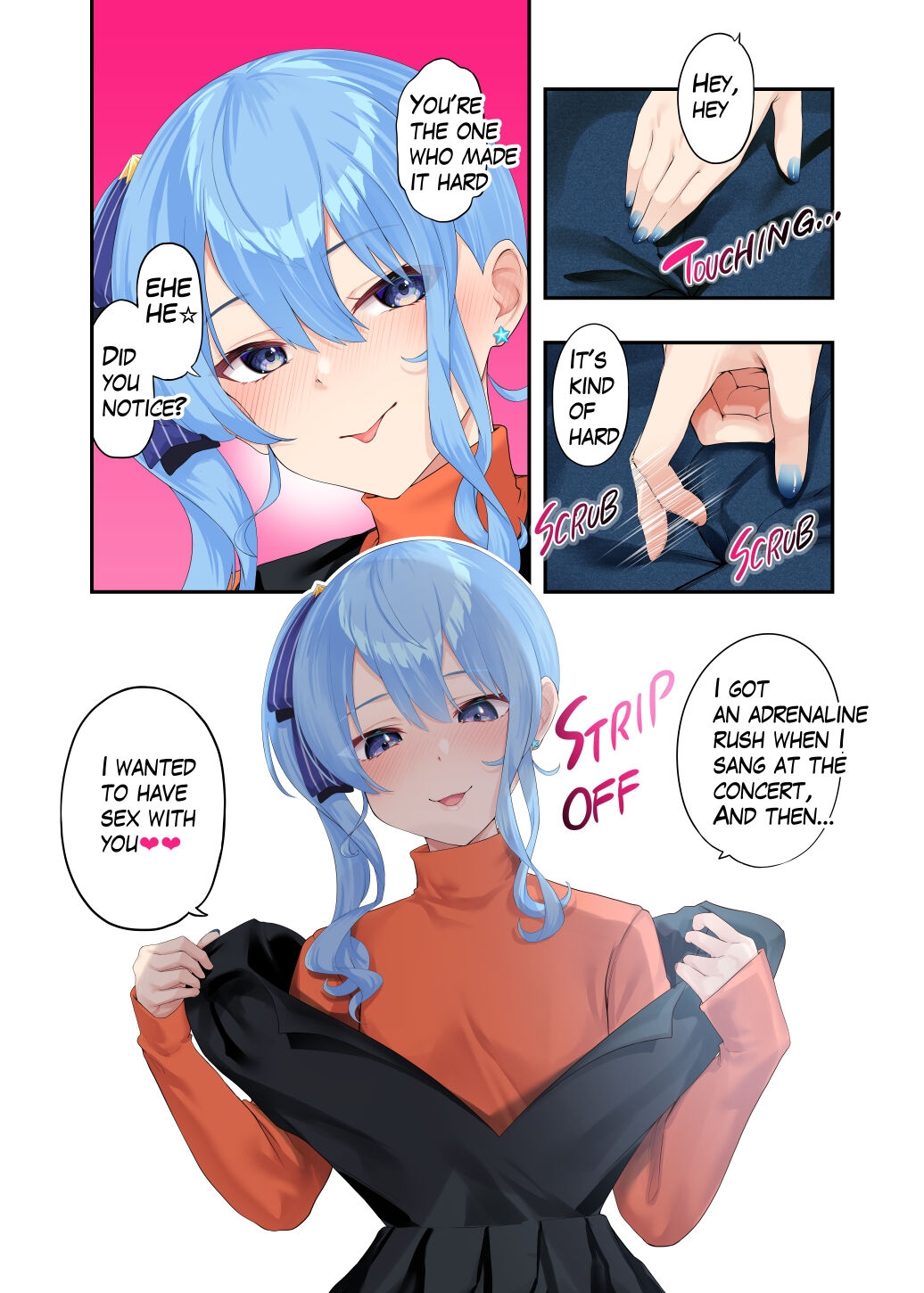 SuiA book about sweet cohabitation and lovey-dovey lovemaking with Suisei - Page 5