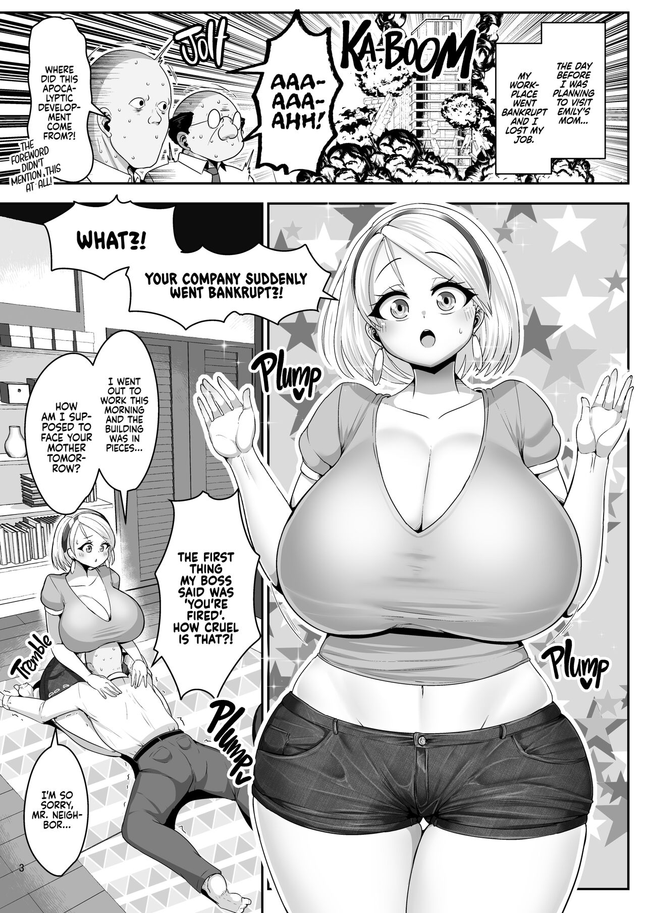 s[Shinshunshantonshou (Bukatsu)] H Daisuki Kinpatsu Hakujin Bakunyuu Ryuugakusei ga Tonari no Heya ni Hikkoshite Kita!! 2 | A Nymphomaniac Blonde Exchange Student with Gigantic Tits Moved in Next Door!! 2 [English] {2d-market.com} [Decensored] [Digital] 4