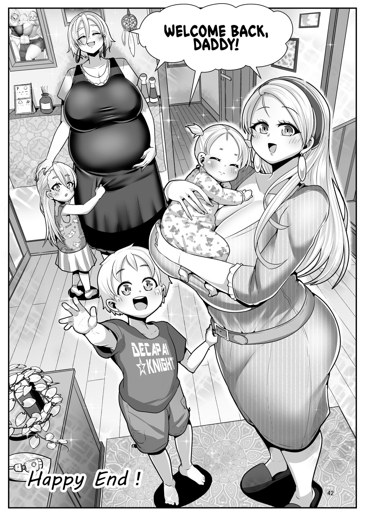 H Daisuki Kinpatsu Hakujin Bakunyuu Ryuugakusei ga Tonari no Heya ni Hikkoshite Kita!! 3 ~ | A Nymphomaniac Blonde Exchange Student with Gigantic Tits Moved in Next Door!! 3 - Page 43