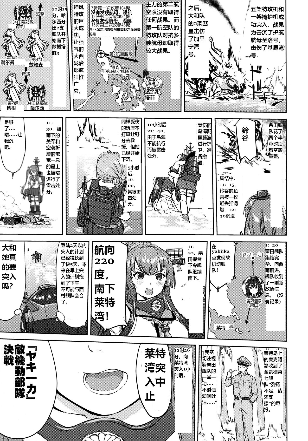 Teitoku no Ketsudan - Leyte ni Chiru | 提督的决断:莱特湾的溃灭 - Page 58