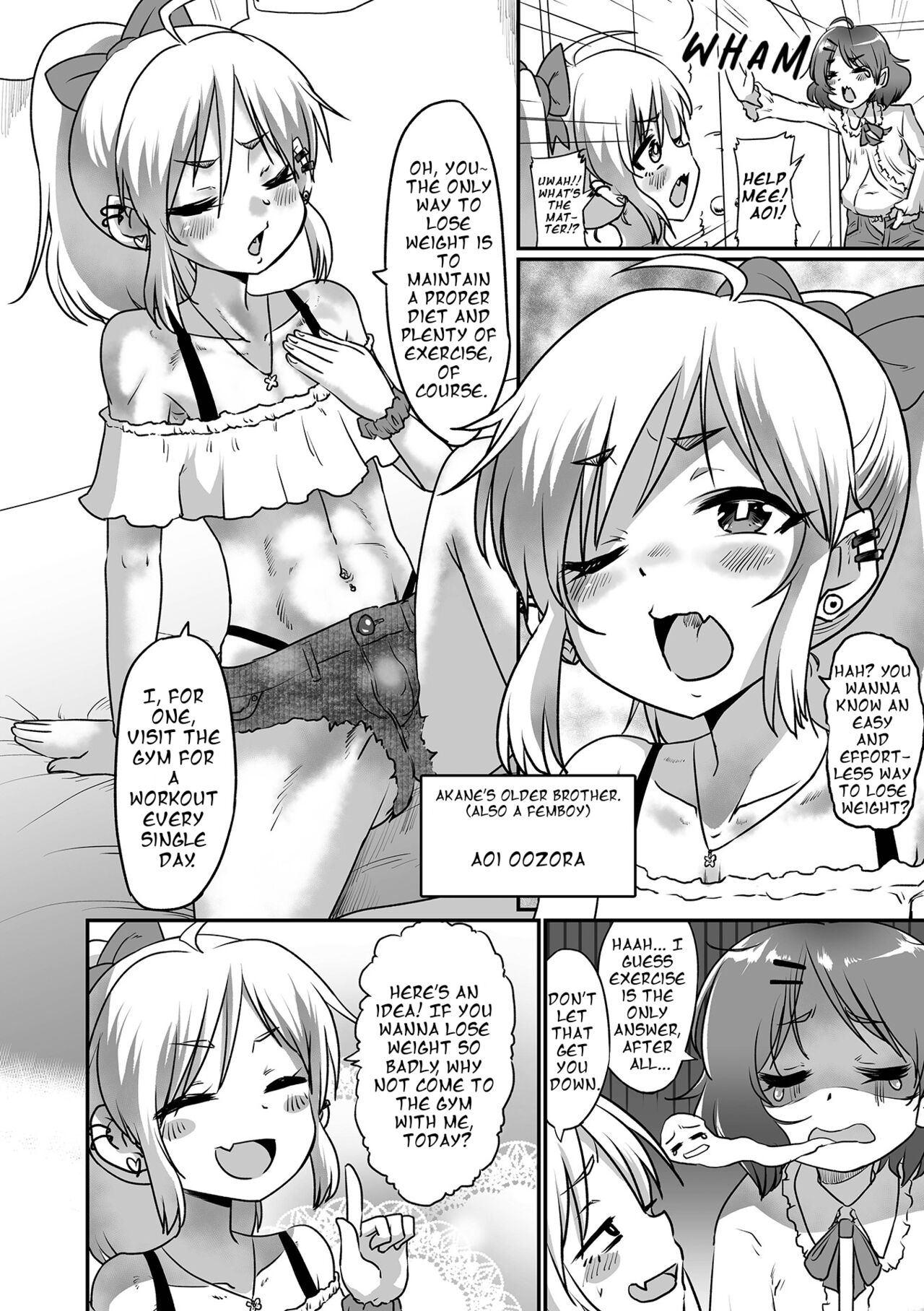 Himitsu no Mesuiki Diet | Secret Femgasm Diet - Page 2