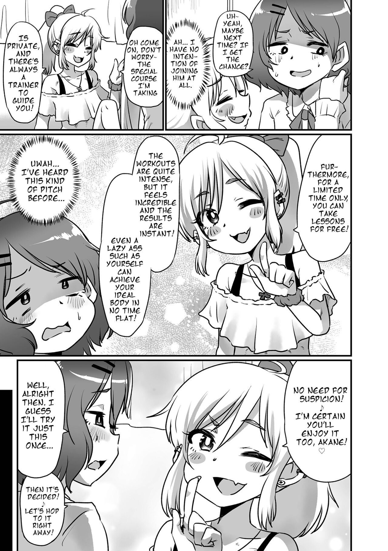 Himitsu no Mesuiki Diet | Secret Femgasm Diet - Page 3