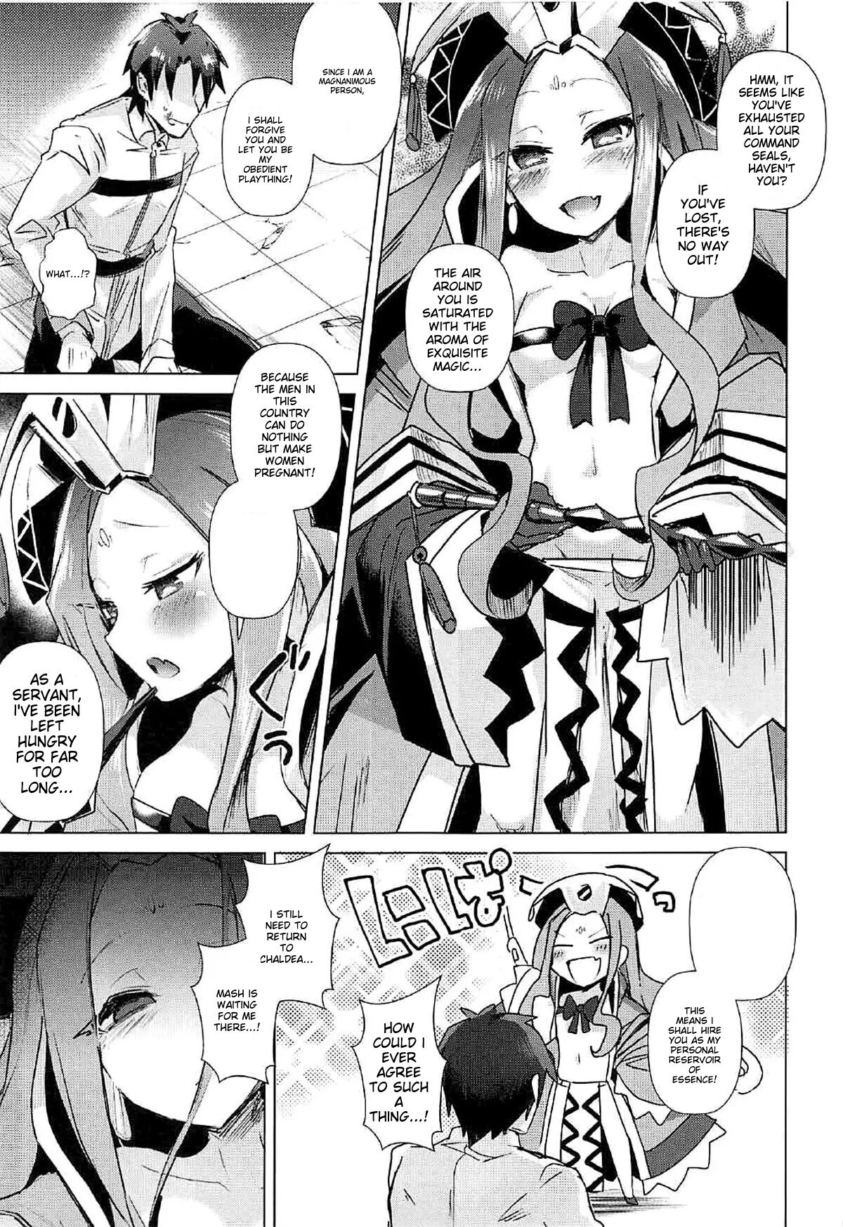 Three Some Agartha de Maketa node Seidorei ni Naru - Fate grand order Hindi - Picture 3