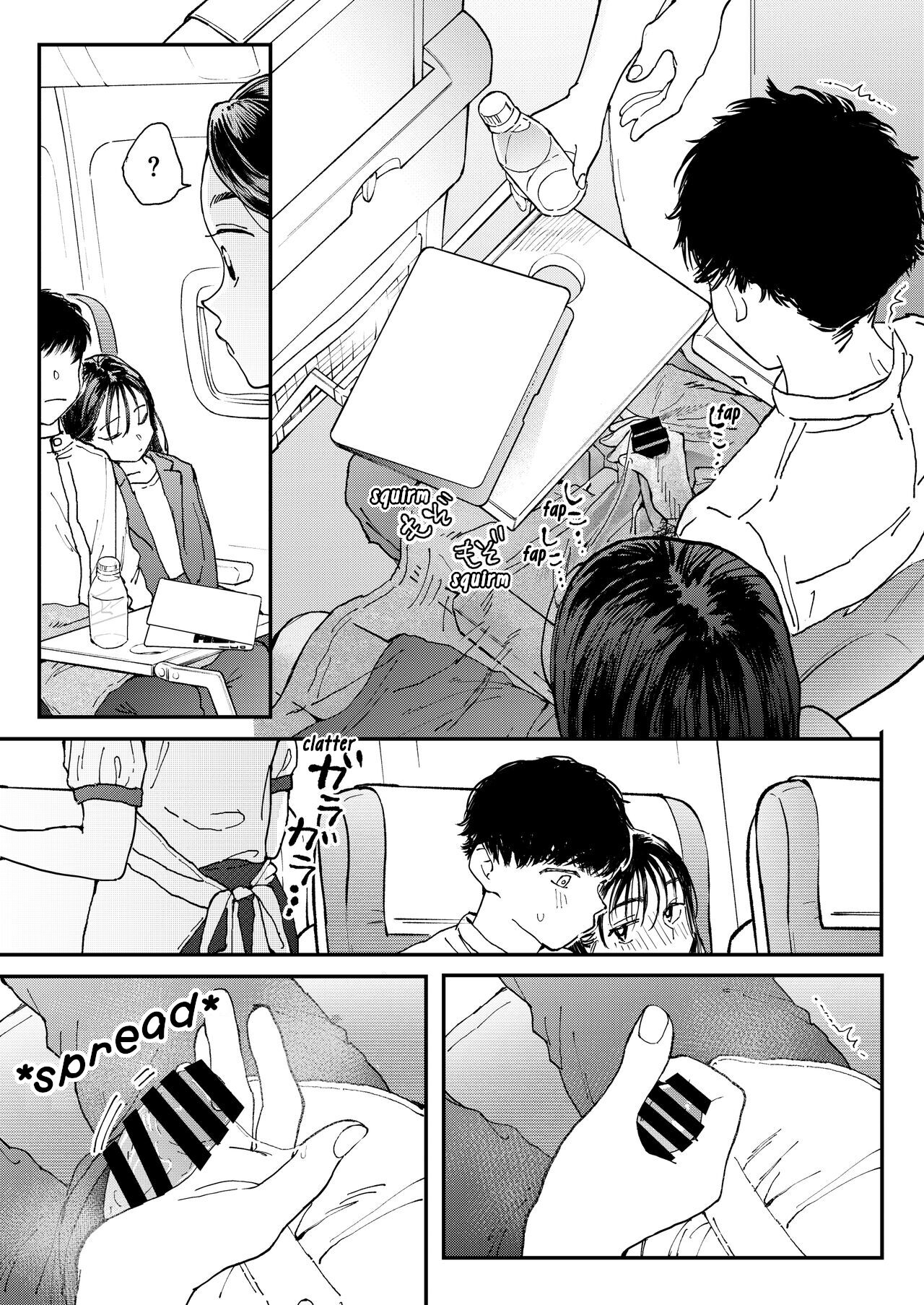 Muramura OLsan, even on an Airplane, Wants To Satisfy Her Sexual Desires - Page 18
