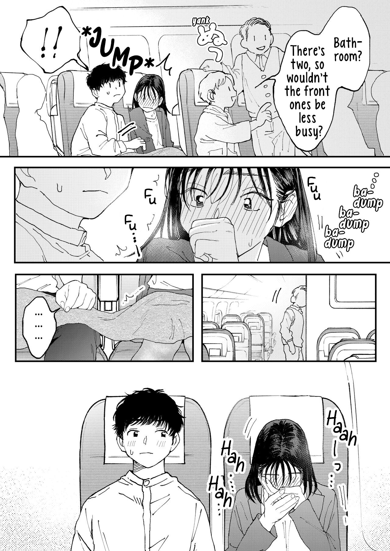 Muramura OLsan, even on an Airplane, Wants To Satisfy Her Sexual Desires - Page 23