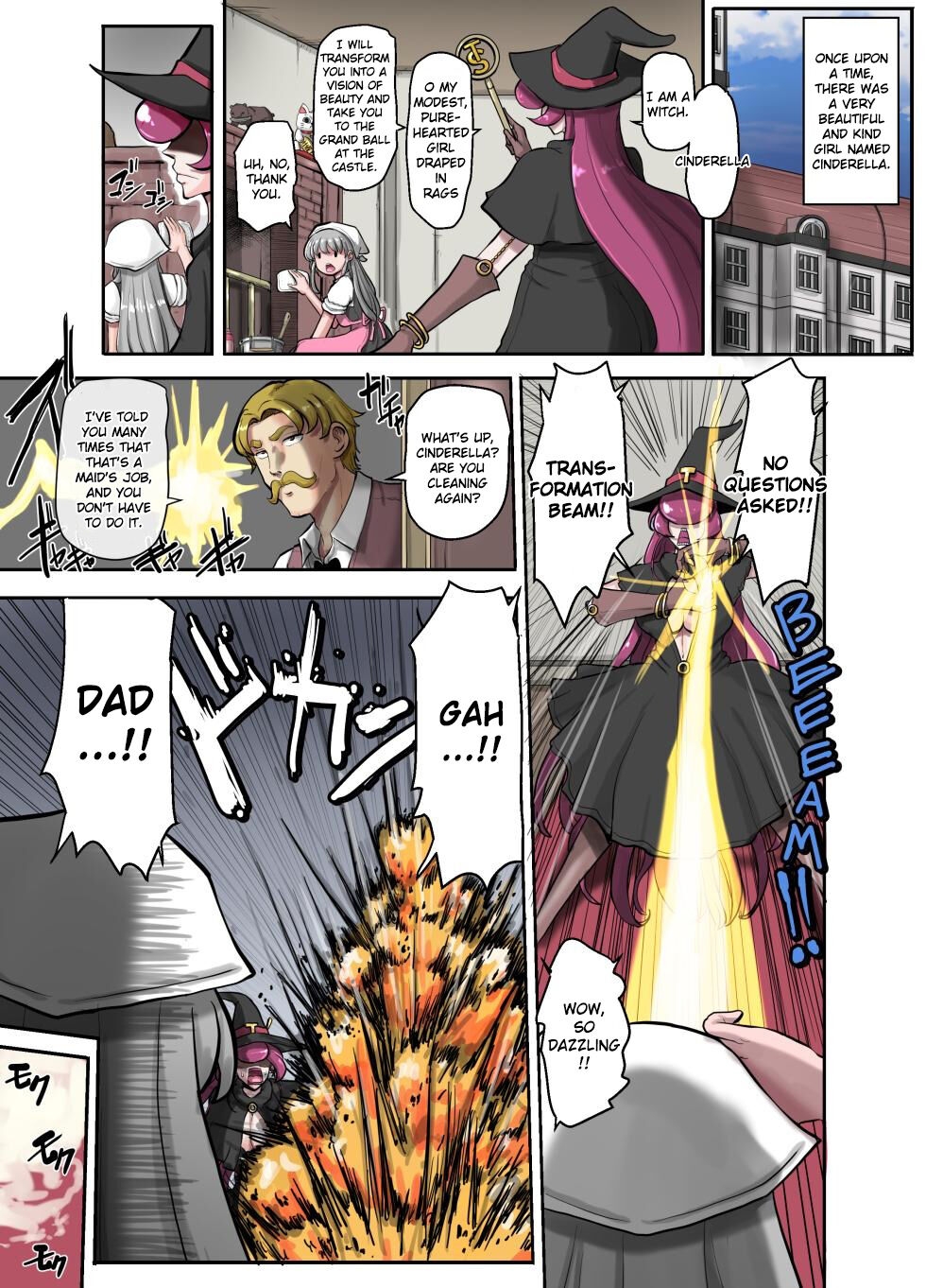 Nyotaika Douwa Papaderella ~ Papa Suki Musume wa Nyotaika Papa o Haramasetai - Page 2