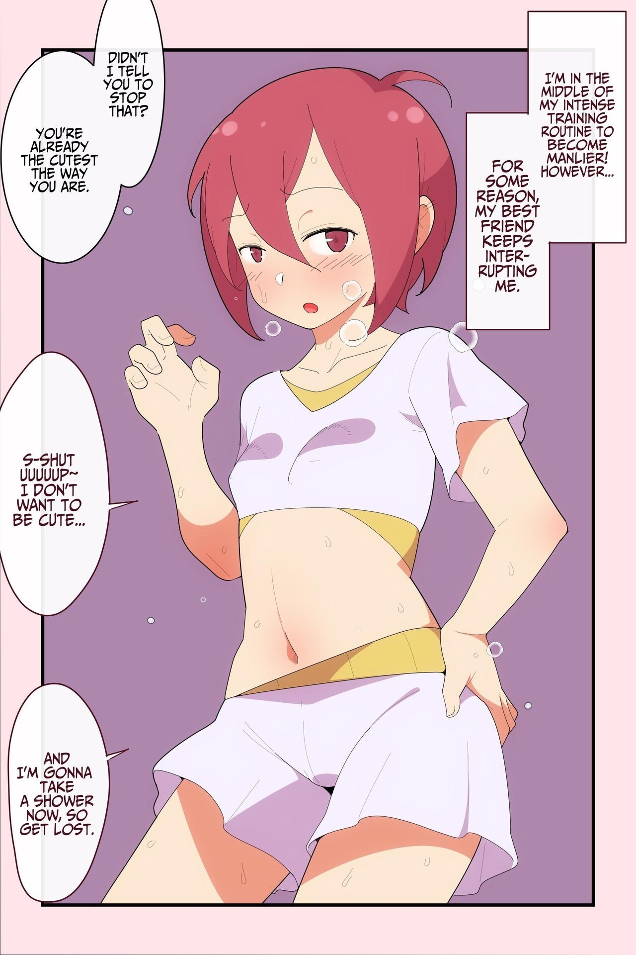 [ショタモブモム] 男らしくなりたい親友を躾けてみた。 [英訳] - Hentaiaz.com - 2