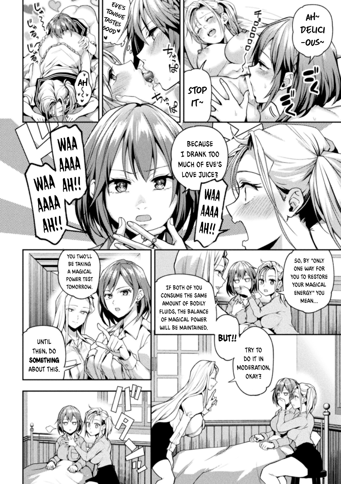 [Nagashiro Rouge] When Magical Girls Kiss Chapter 1-3(END)| Eigyou Mahou Shoujo ga Kiss Shitara Chapter 1-3(END) 61