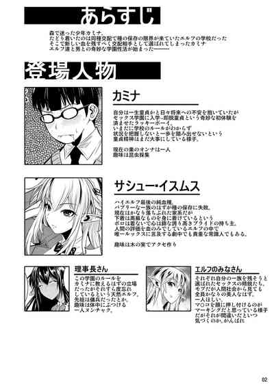 High Elf × High School Haku 3