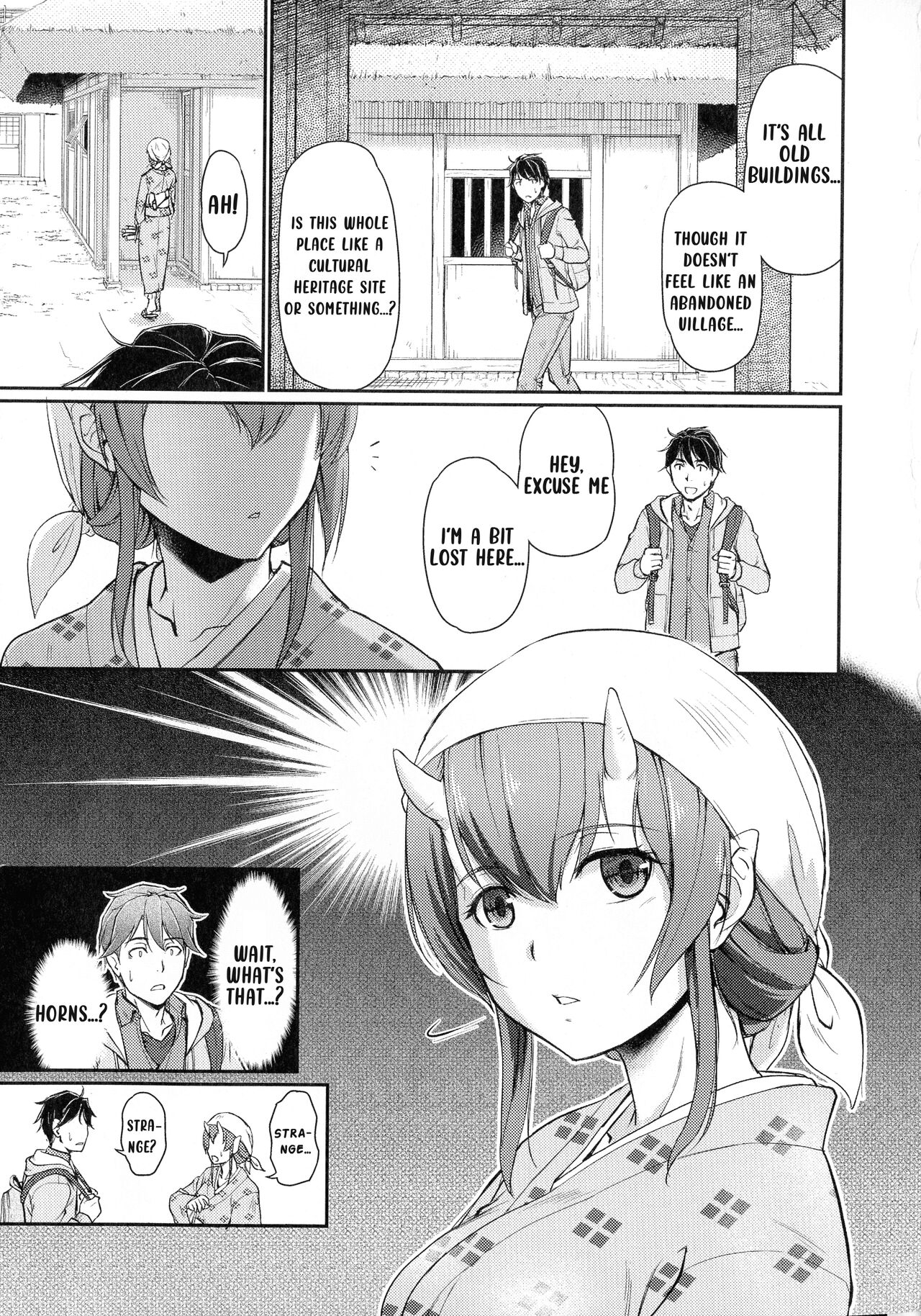 Oni Harame Kijo Mura ni Mayoikonda Otoko no Hanashi Ch. 1 - Page 11