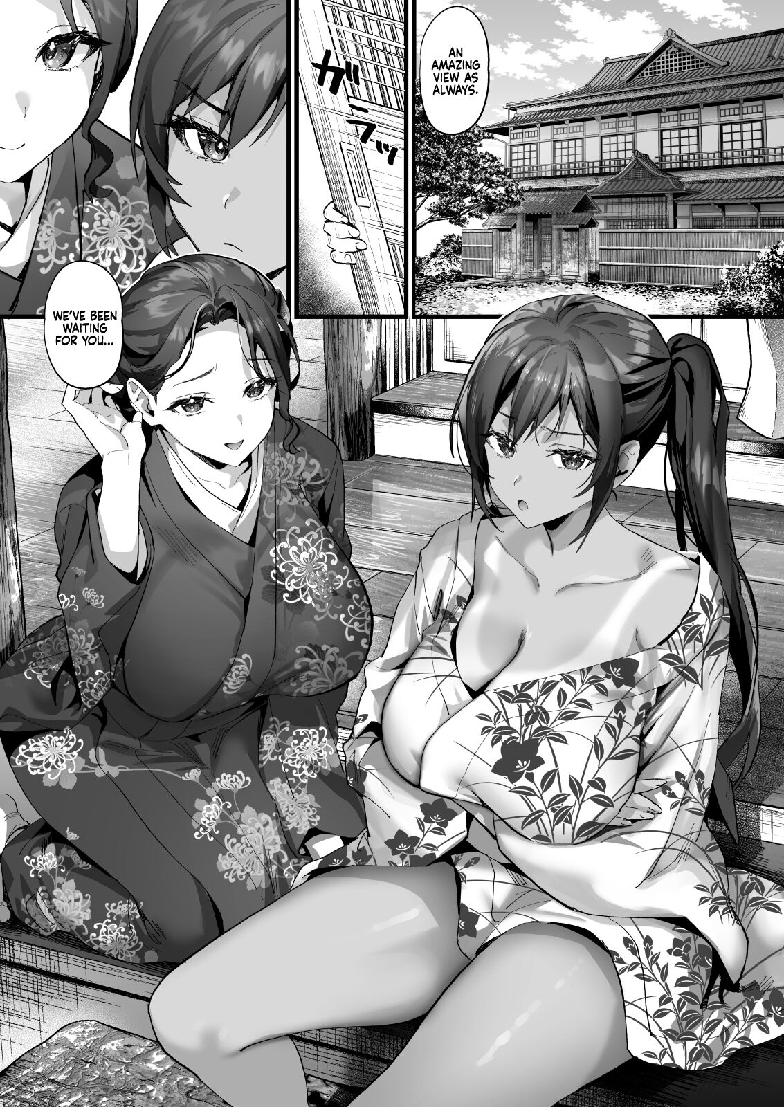 [sagejoh (sage joh)] Hiyakeato no Musume to Fuufu ni natta Sono Yoru, Gibo mo Ukkari Haramasete shimau Natsu | After Marrying her tanned Daughter, I accidentally got my Mother-in-law Pregnant one Summer Night [English] [Coffedrug] [Digital] 3