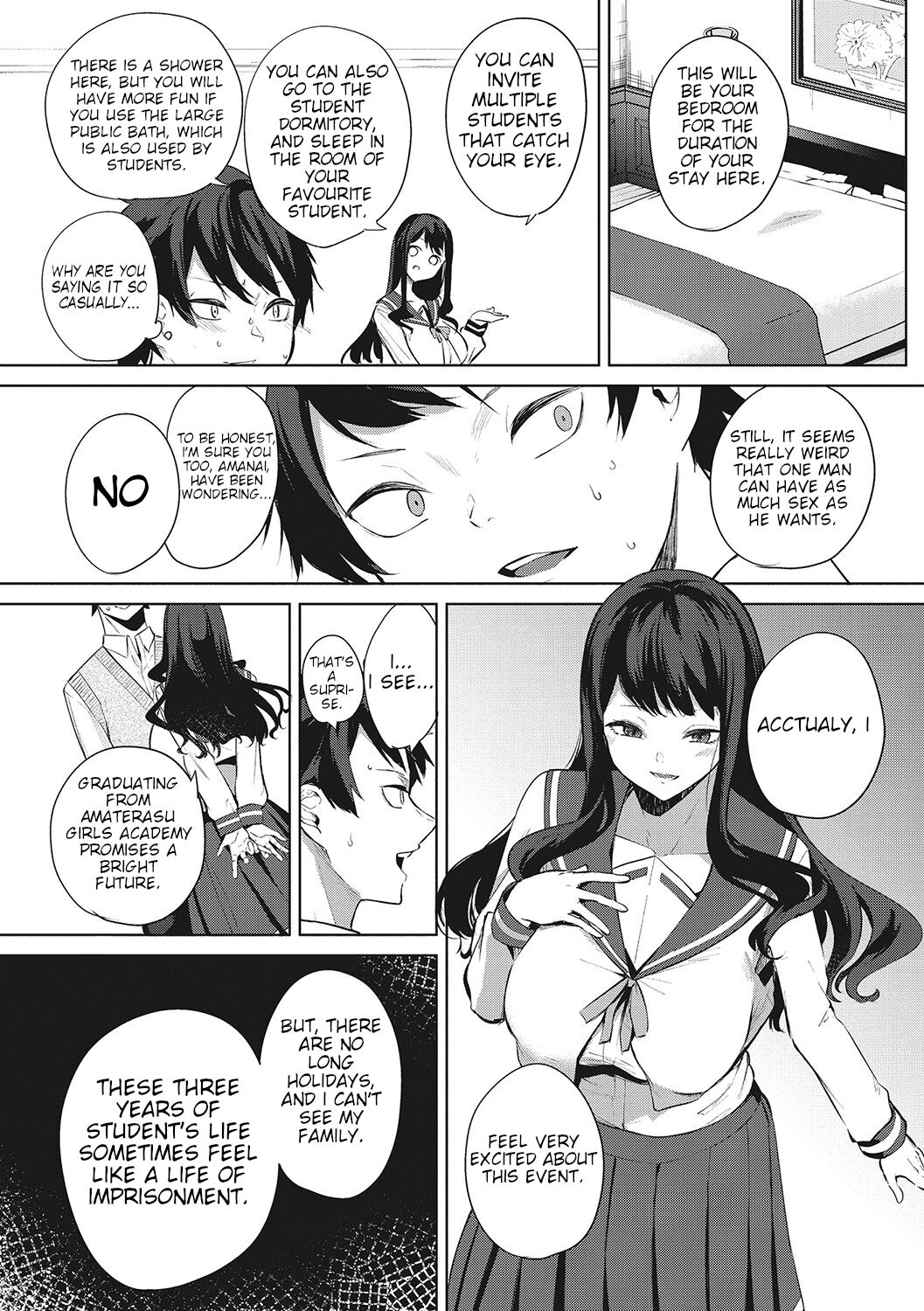 Amaterasu Jogakuin Bunkasai Ch. 1 | Amaterasu Girls' Academy Culture Festival Chapter 1 5