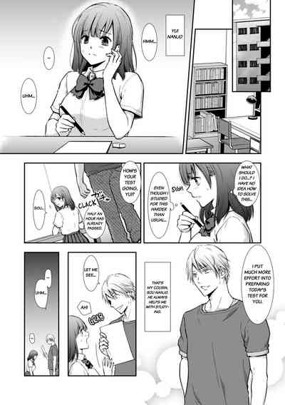 "Sex no Benkyou Shiyokka?" Kareshi ga Iru no ni Itoko kara Shojo wo Ubaware Zecchou Shidou 15 3