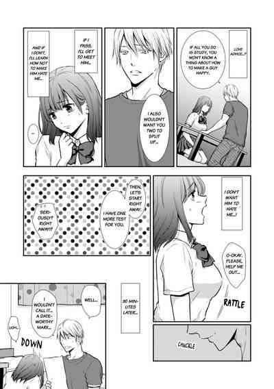 "Sex no Benkyou Shiyokka?" Kareshi ga Iru no ni Itoko kara Shojo wo Ubaware Zecchou Shidou 15 7