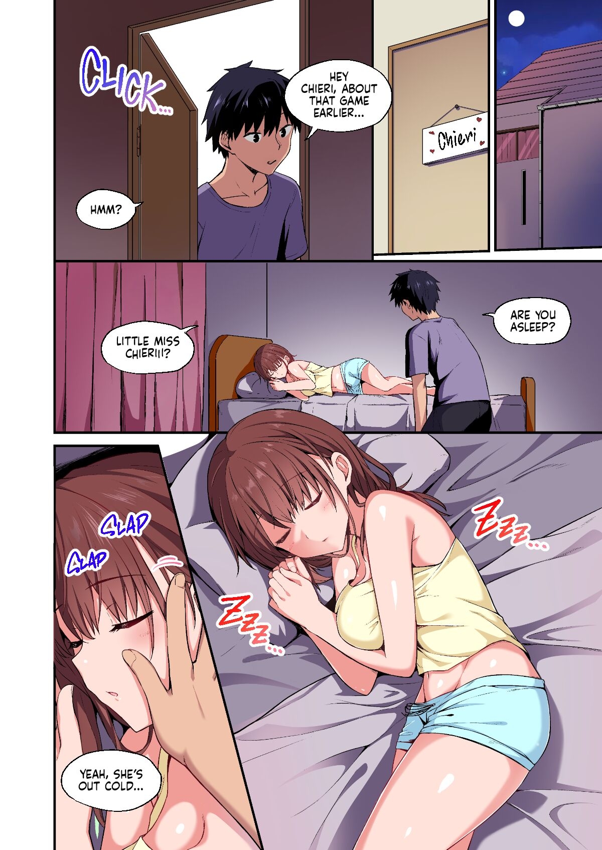 Wagamama Imouto Onaho-ka KeikakuFull Color Ban | Selfish Little Sister Onahole Project: Training Her In Her Sleep - Page 9