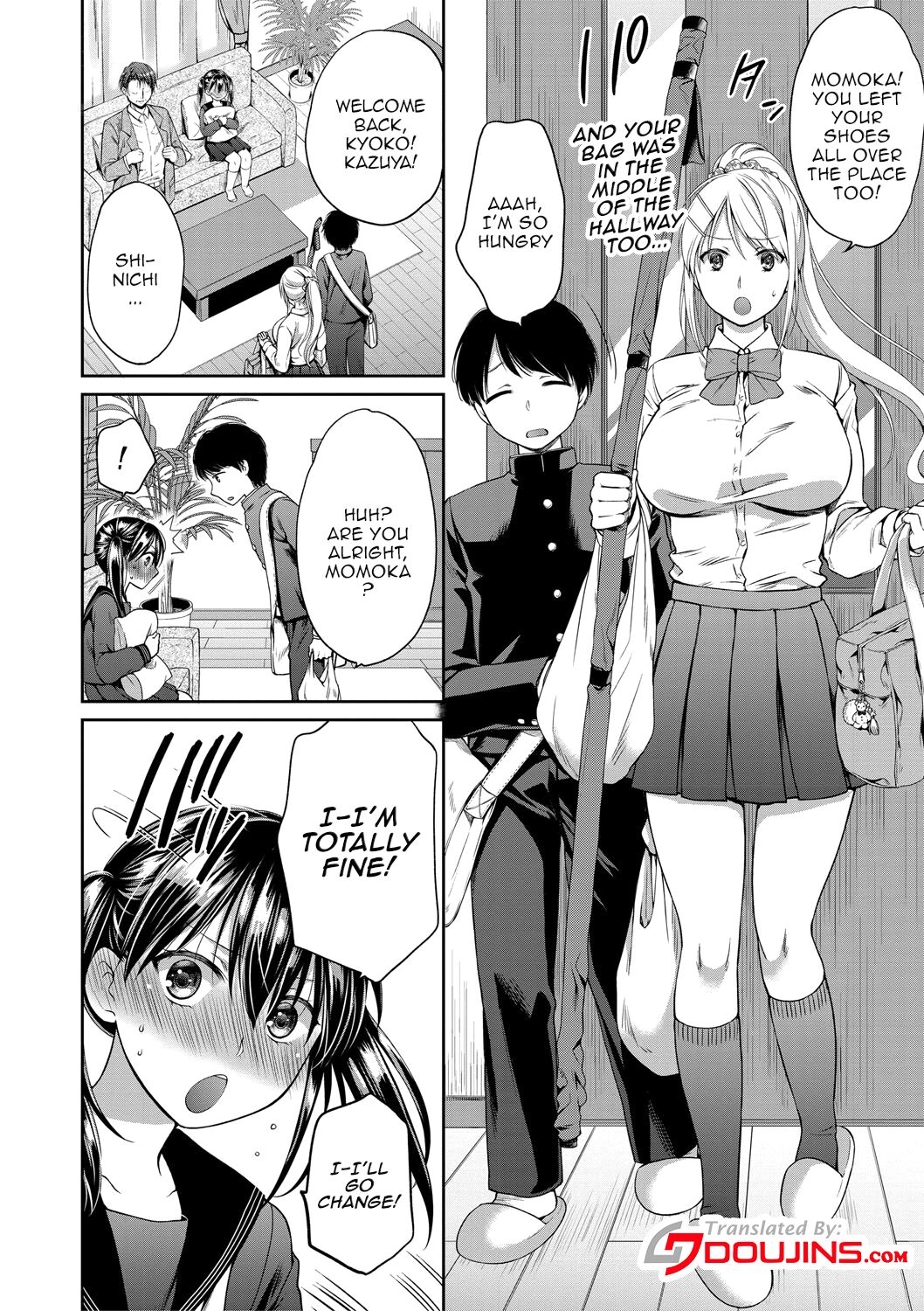 Nisemono Kazoku - Gifu ni Ochite Iku Musume | Daughter Falling Into Stepfather - Page 4