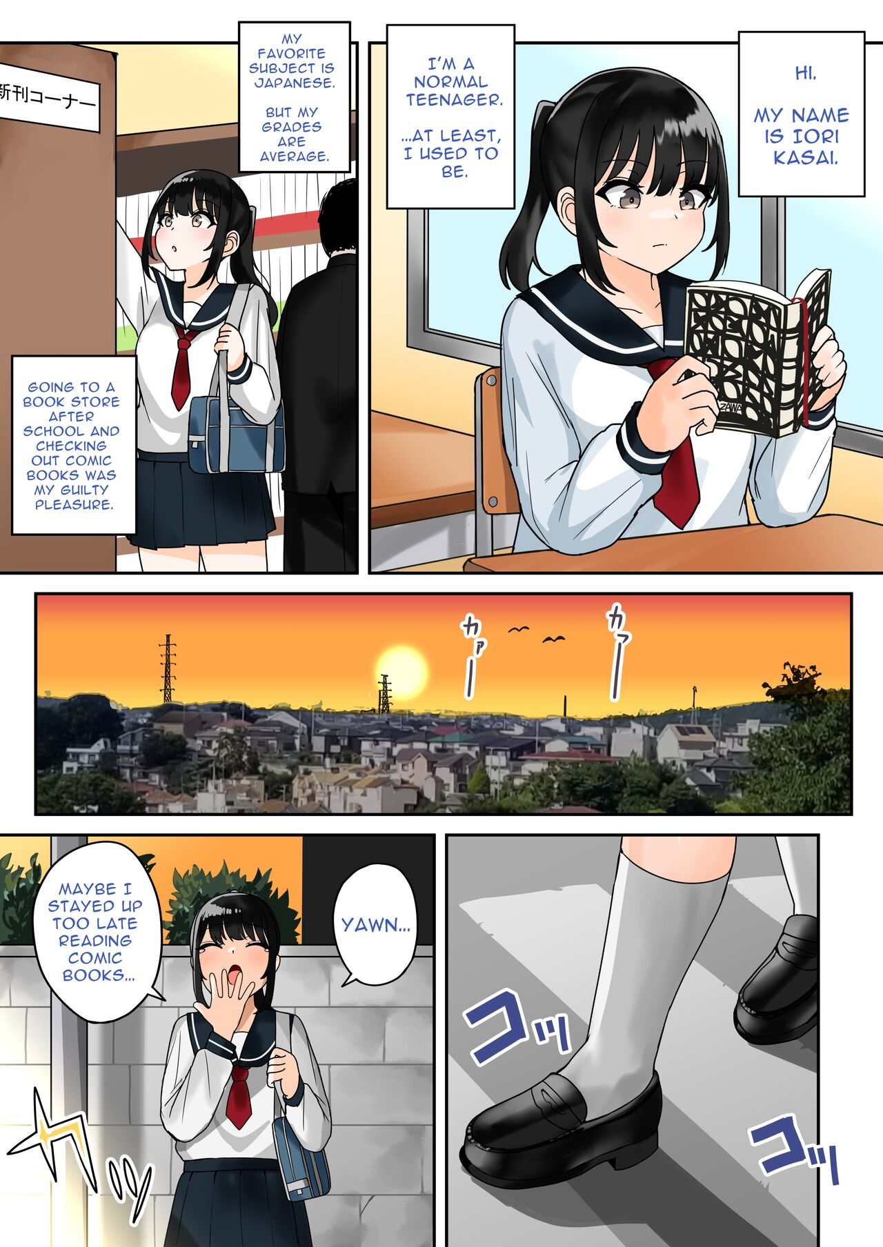 Bikini Armor Yuusha ni Tensei Shita Moto Joshi Chuugakuseiwearing Hero - Page 2