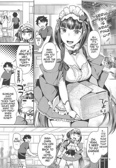 Maid Cos Osakabehime to OffPako With Maid Cos Osakabehime Book 4