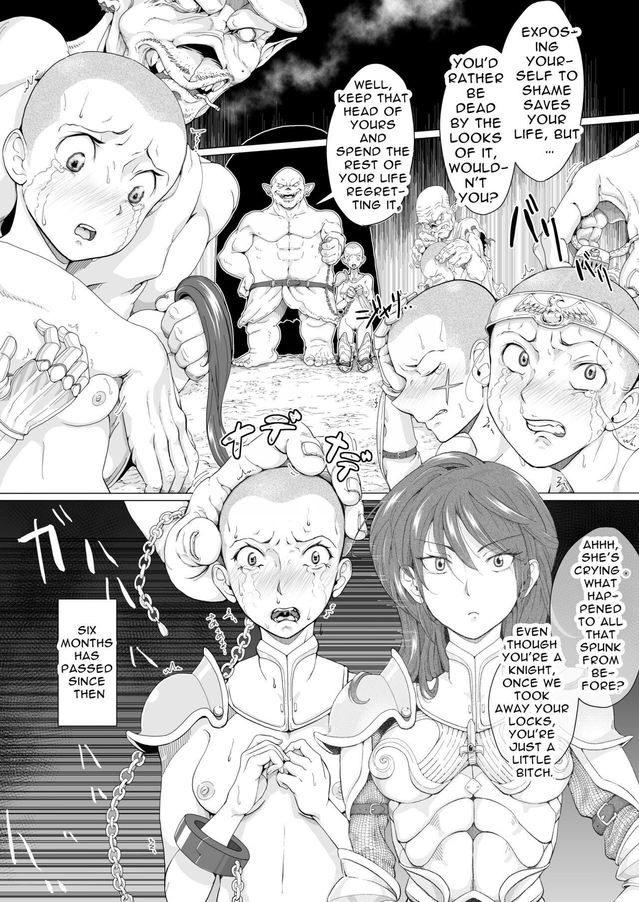 Humiliation Shaving Of The Lady Knight - Page 18