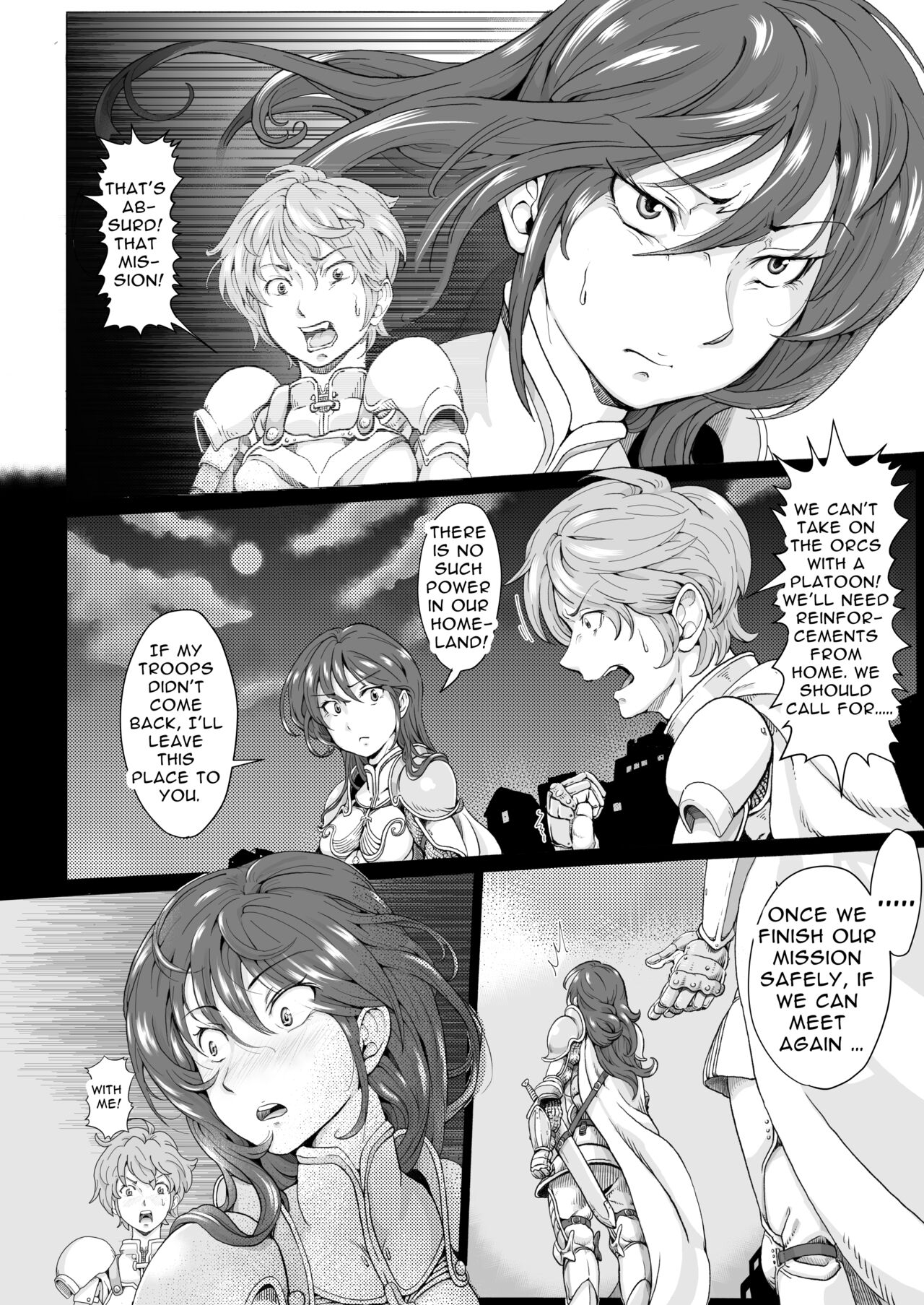 Humiliation Shaving Of The Lady Knight - Page 5